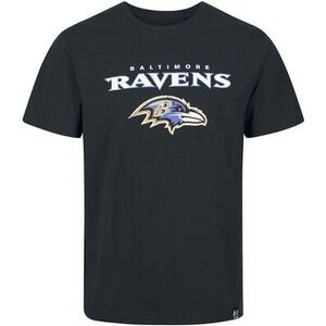 NFL Ravens Logo Recovered Clothing T-Shirt Manches